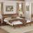 Solid Wood Bed Frame With Headboard-234993104-234993117