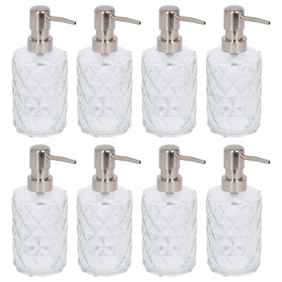 Prism Glass Soap Dispensers - 330ml
