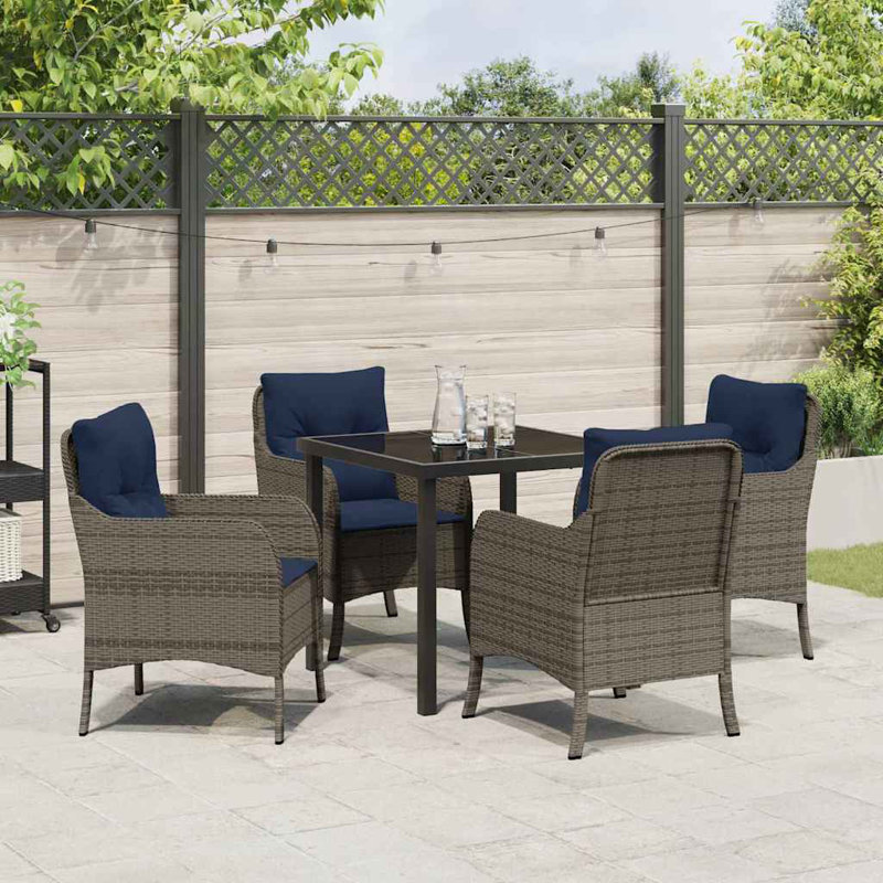 4 - Person Patio Dining Set with Square Table