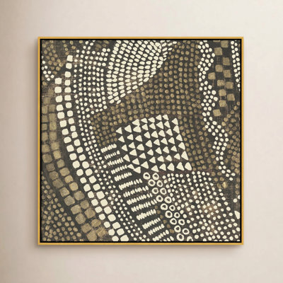 Bergen "Reaching Gold III" Painting