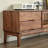 Classic black walnut TV cabinet-108173365