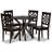 4 - Person Four Leg Dining Set-97030957-97030956