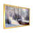 Impression dorée sur toile encadrée