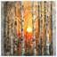 Birch Trees Sunset Bedding Sunset Bedspread Nature-125233244