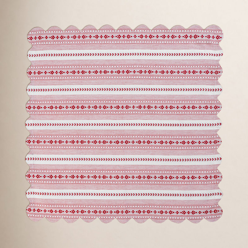 Villa Stripe Square Tablecloth