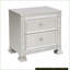 Table de chevet 2 tiroirs Glamour Modern