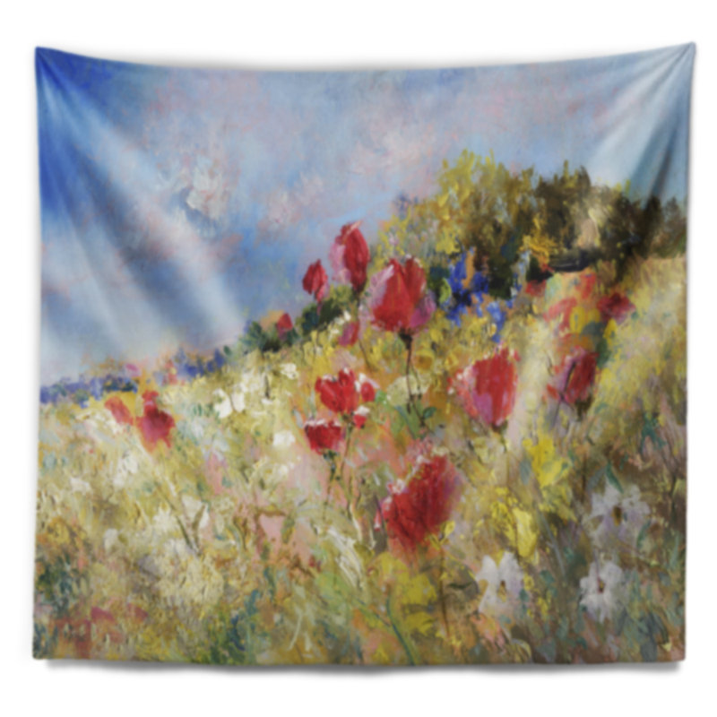 Polyester Tapestry, 50" H x 60" W
