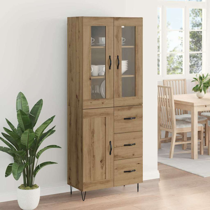 69.5cm Sideboard, Artisan Oak