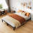 10 Inch Bed Frame, Heavy Duty Metal Platform Bed Frame with Durable Iron Slat Support and Legs, No Box Spring Required, No Screws Needed, Support Up to 800 Lbs-1158373764