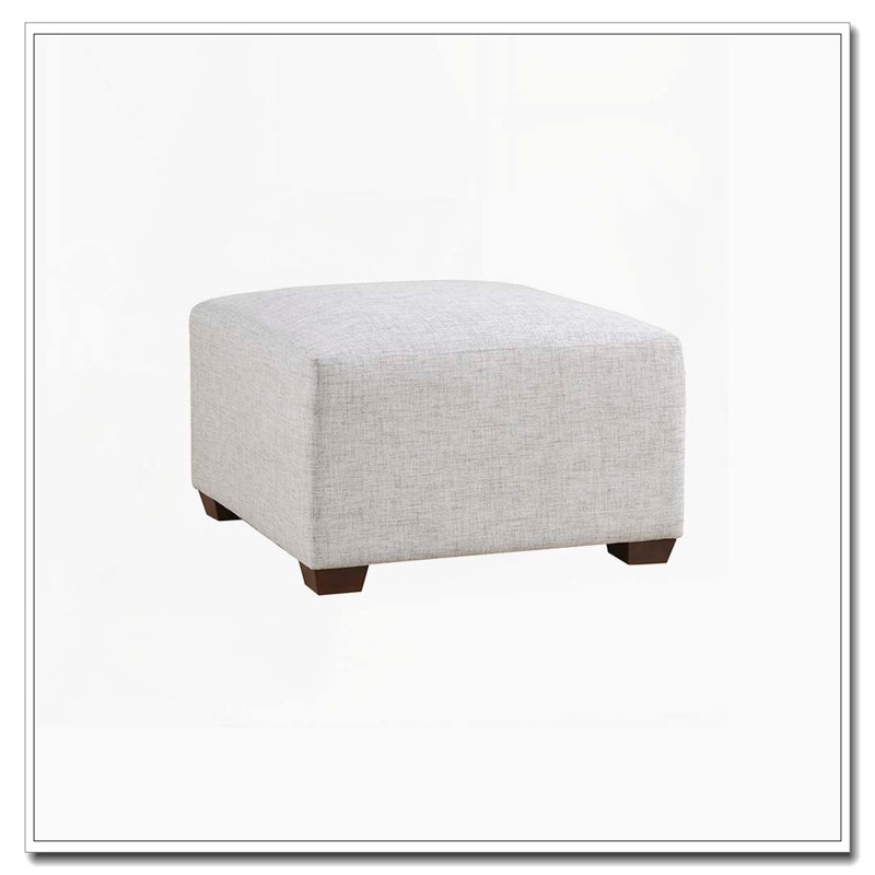 Modern Modular Ottoman with Performance Fabric
