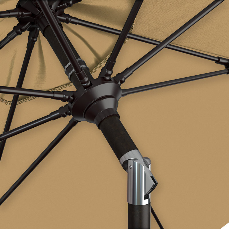 Parasol de marché 90 po Sunbrella, Sunbrella® blé, Bronze