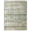 Tapis gris en laine nouée à la main 12 pi 2 po x 15 pi 0 po