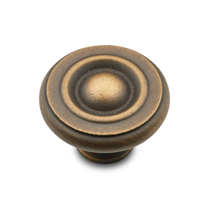 Poignée champignon géorgienne unie CK Series, Diamètre du bouton 1,5 po, Antique English