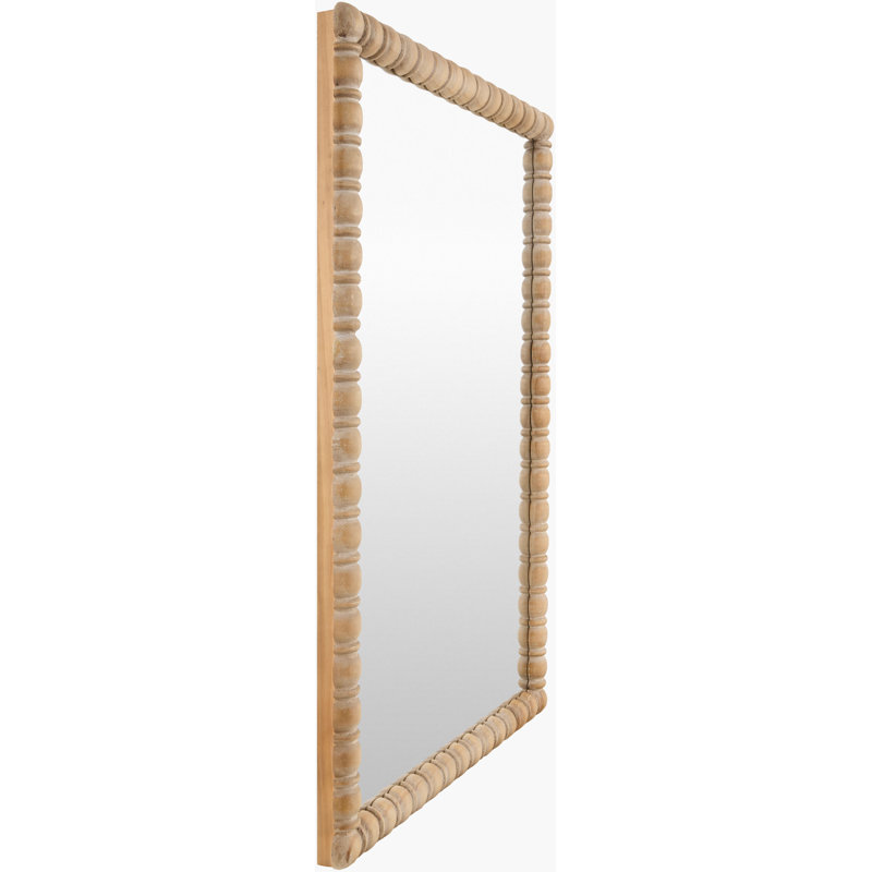 Galey Alix x Livabliss Karling Blair Mirror, 39" x 31", Antique Brown