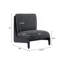 Chaise d'appoint moderne en bois massif avec coussin moelleux intégré pour une assise confortable et une décoration intérieure élégante-255002262-255002260