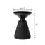 Table basse en béton Bimla, l 15,6 po x P 15,6 po-1573369569