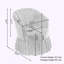 Fauteuil club pivotant rembourré Badri-535075862