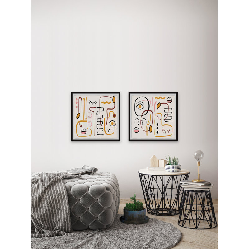 Diptyque récréatif, H 12 po x l 12 po x P 1,5 po