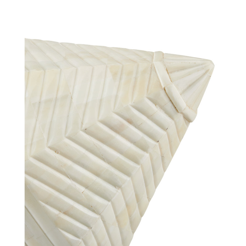 Pavi 2 Piece Bone Prism Figurines & Sculptures Set