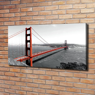 San Francisco Bridge - Wrapped Canvas Print