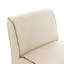 Chaise d'appoint rembourrée avec roues cachées Modern Minimalist Performance-957895848