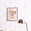 «Fashion Floral Vase Pink Flowers» par Ziwei Li - reproduction d'art-52745976-52745985
