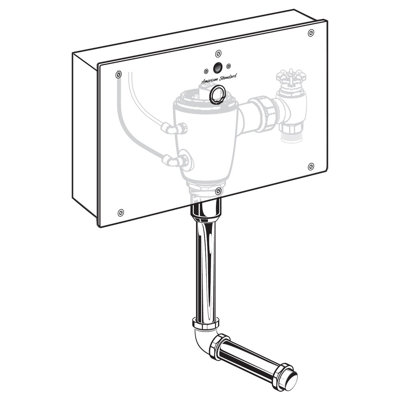 Selectronic 0.125 Gallons Electronic Flush Valve