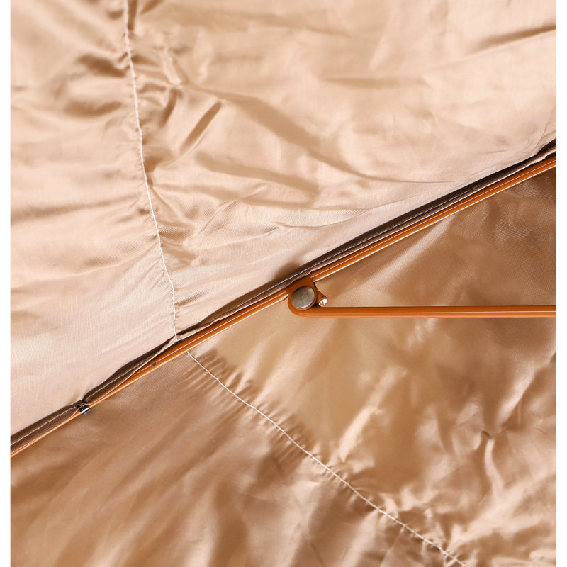 Parasol de paille de style hawaïen de 8 pi avec conception inclinable pour un suivi facile du soleil, application multi-scène dans les espaces extérieurs, ouverture rapide et mécanisme de chaume, pique-nique près de la piscine