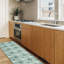 Tapis lavable vert sauge clair Dula 2,5 x 7-1364933664