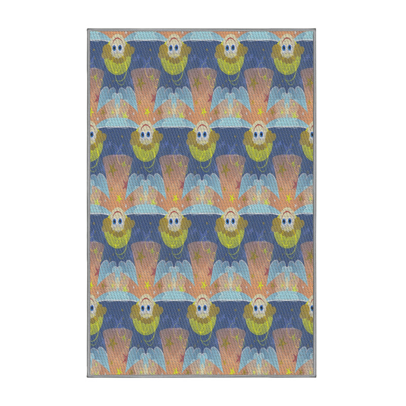 Ageus Indoor Rug, Rectangle 2' x 4'