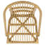 Fauteuil en rotin tissé Oksana