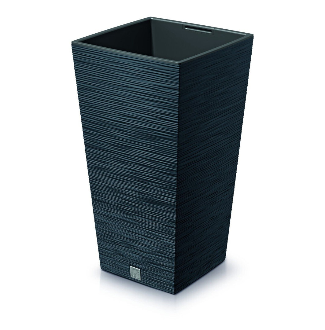 Square TALL Planters Anthracite,300Mm