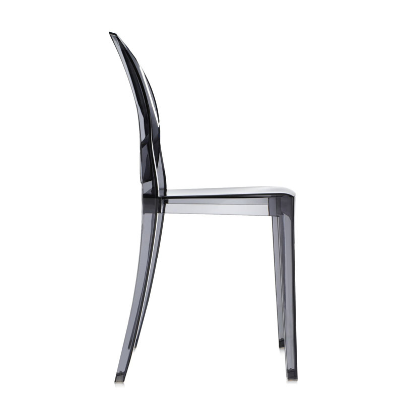 Victoria Ghost Chair, Smoke Gray