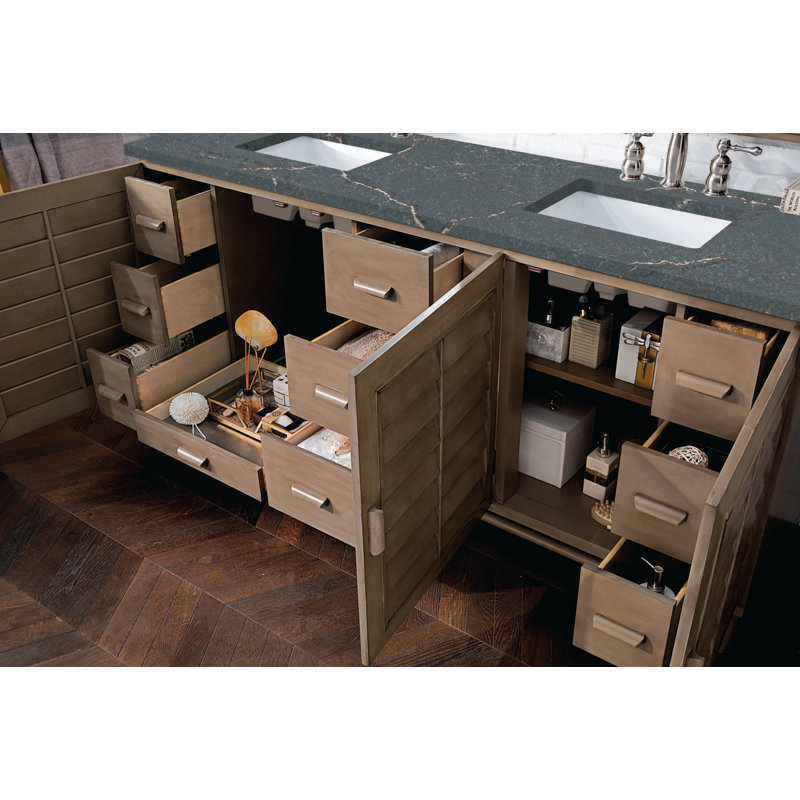 Portland 72'' W Double Vanity, Parisien Bleu