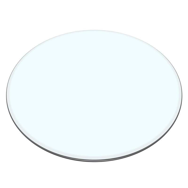 Tempered Glass Table Top Round Transparent Table Surface Round Glass Table Top Round Glass Sheet.