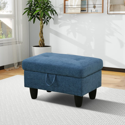 Rehmaan Upholstered Storage Bench