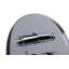 Shower Valve Mixer with Rounded Lever Handle and Diverter-12517453
