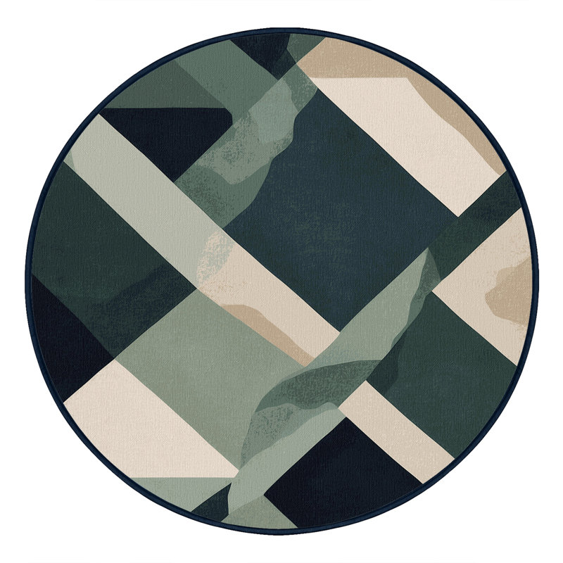 Aurora Reflections Rug, Round 6'