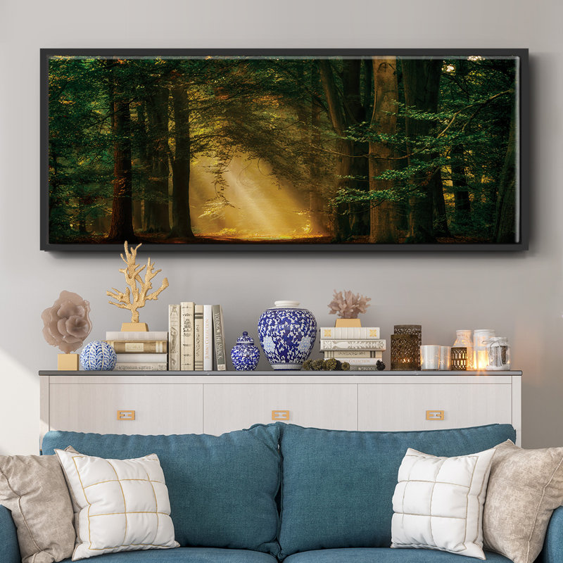 «Shine On», toile encadrée, H 20 po x l 50 po