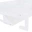 Grand lit en blanc avec système de levage hydraulique, espace compact pour une vie compacte, structure de 600 lb, rangement pour matelas pour garder la chambre bien rangée, styles modernes convenables, bureau de taille recommandée de 10 pouces, espaces multifonctionnels,-367398019-367398017