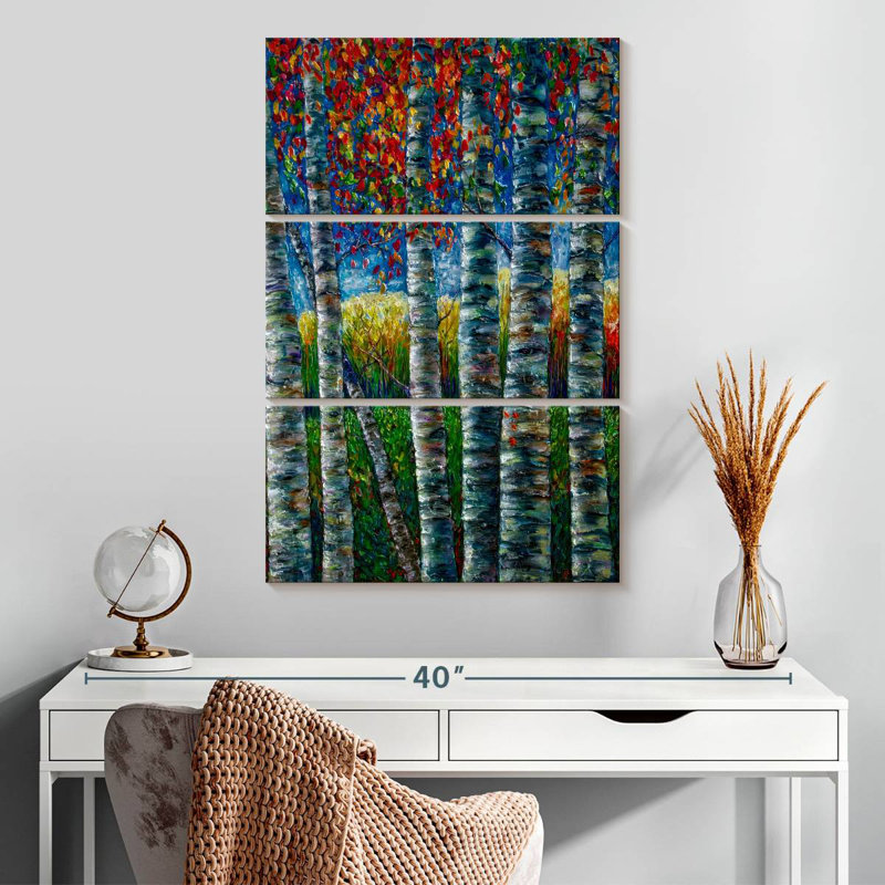 Alvord Rocky Mountain High Aspen Forest, H 32 po x l 20 po