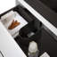 Meuble-lavabo mural double 60 po