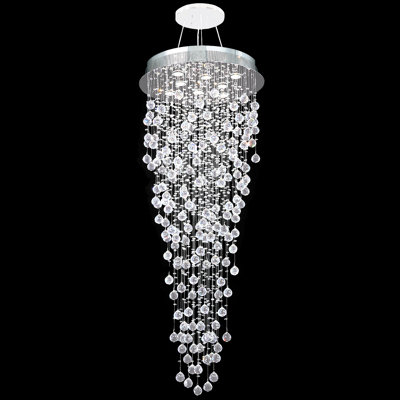 Crystal Rain 8 - Light Pendant