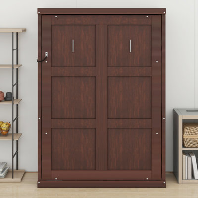 Modern Murphy Bed Cabinet Folds Up When Not in Use