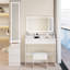 Meuble-lavabo moderne en MDF avec miroirs à DEL et rangement