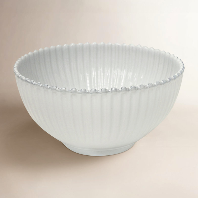 Bol de service 10,55 "blanc perle