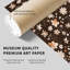 Motif floral d'automne sans cadre