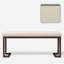 Banc rembourré en tissu bouclé Contemporary Minimalist-835358397