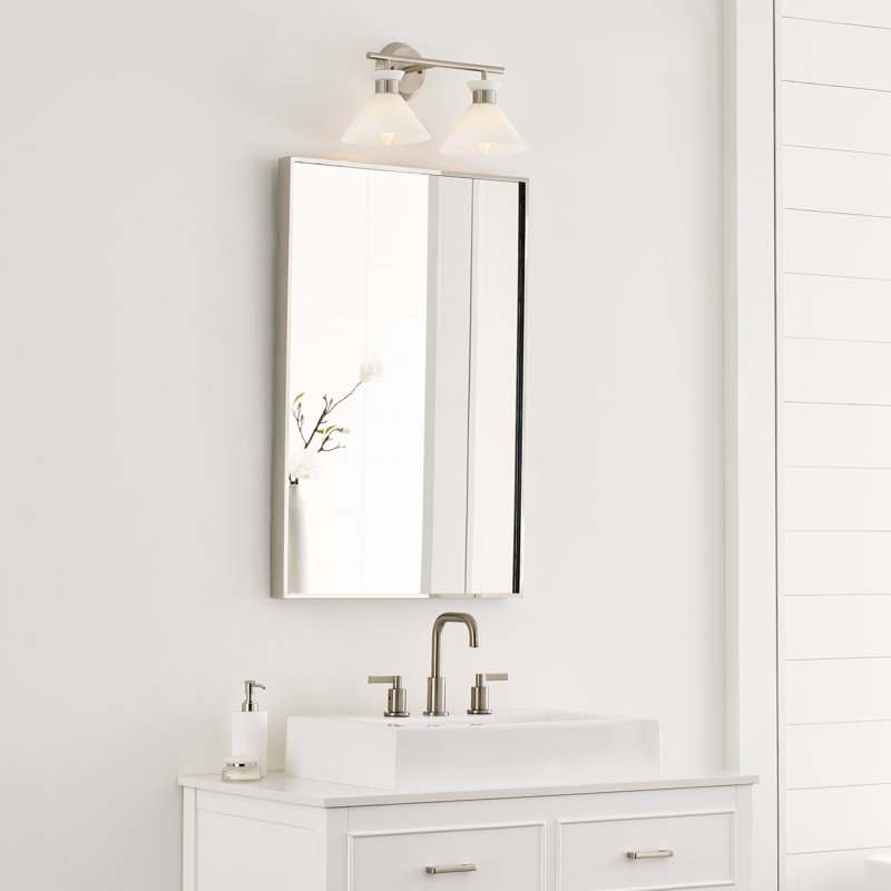 Belcarra Vanity Light, Brushed Steel, 2