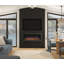 Avella Grande Wall Mounted Inset Electric Fire-72876441